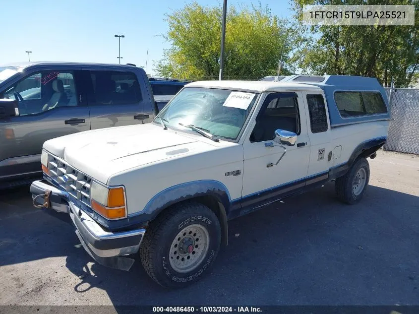 1990 Ford Ranger Super Cab VIN: 1FTCR15T9LPA25521 Lot: 40486450