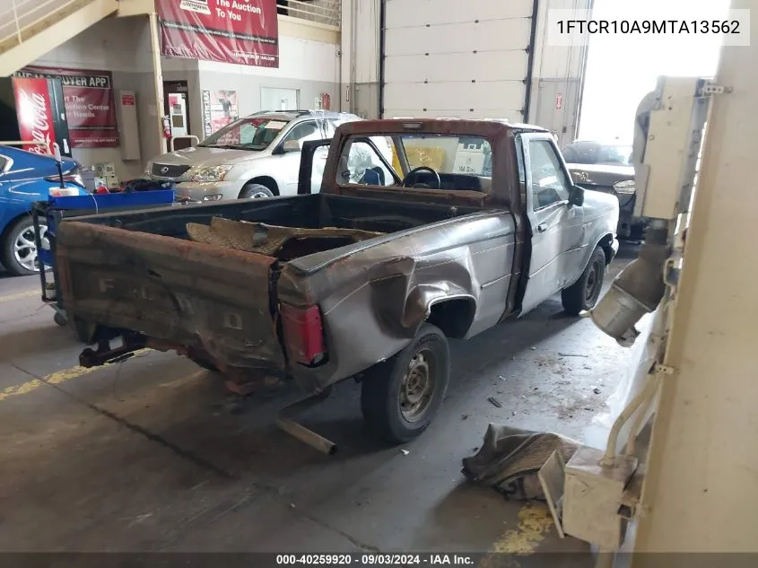 1FTCR10A9MTA13562 1991 Ford Ranger