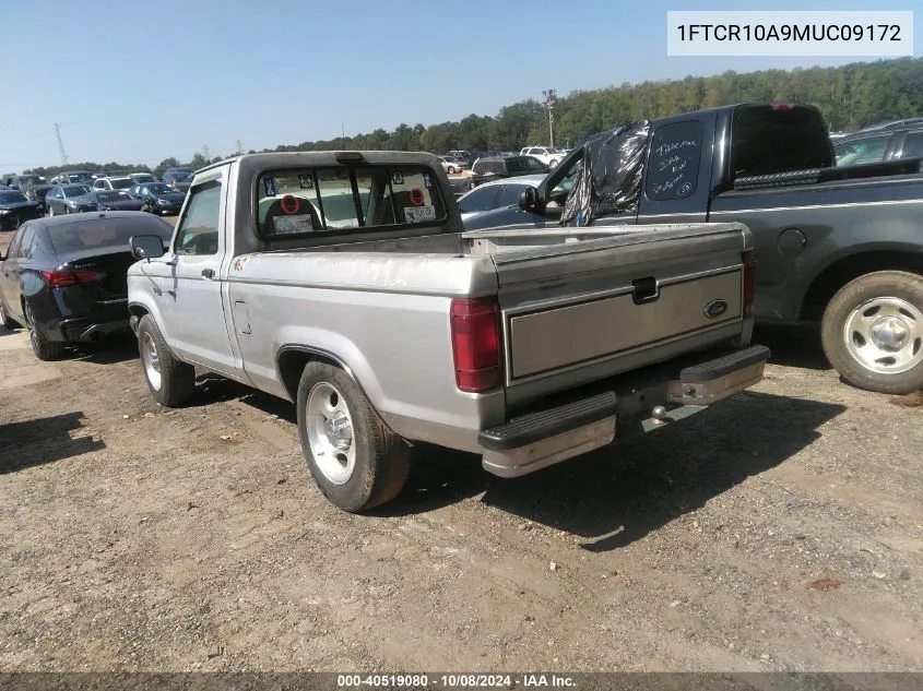 1991 Ford Ranger VIN: 1FTCR10A9MUC09172 Lot: 40519080