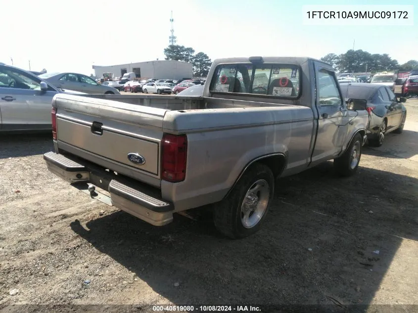 1991 Ford Ranger VIN: 1FTCR10A9MUC09172 Lot: 40519080