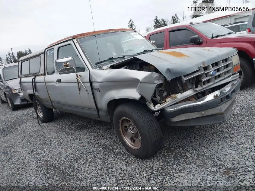 1991 Ford Ranger Super Cab VIN: 1FTCR14X5MPB06666 Lot: 40810234