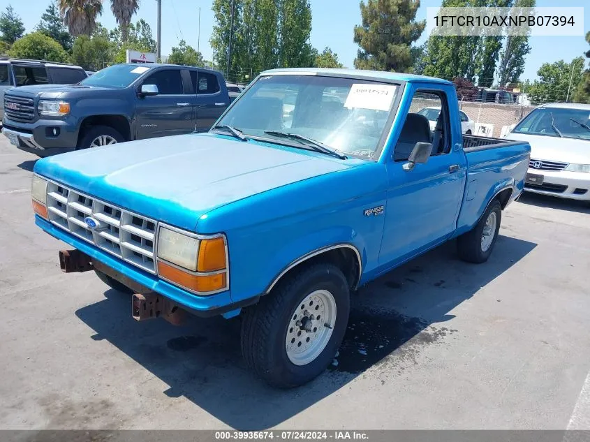 1FTCR10AXNPB07394 1992 Ford Ranger