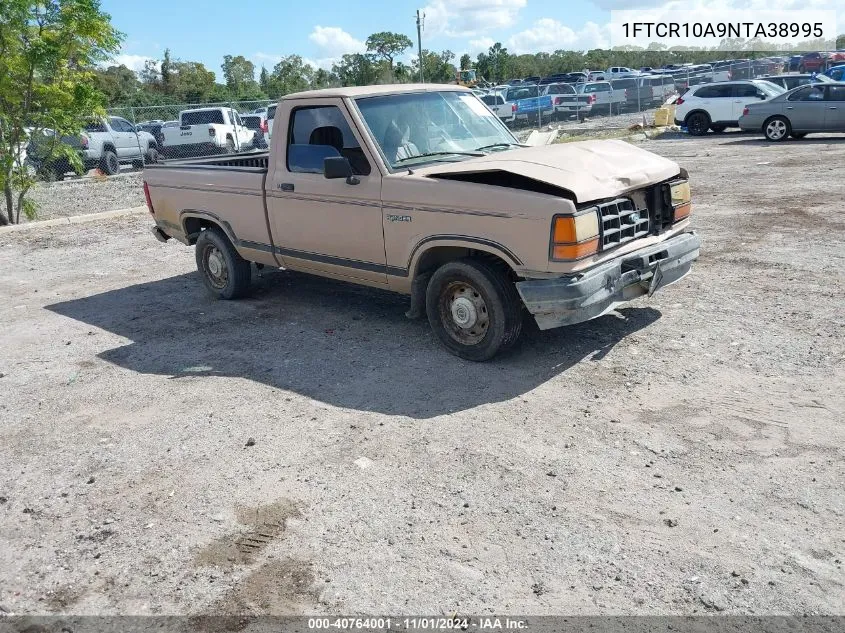 1992 Ford Ranger VIN: 1FTCR10A9NTA38995 Lot: 40764001