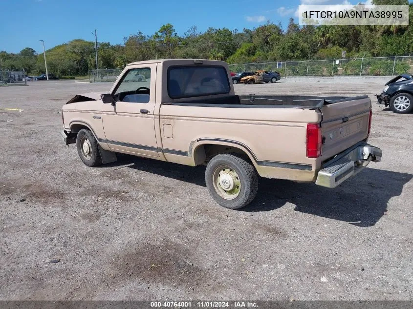 1992 Ford Ranger VIN: 1FTCR10A9NTA38995 Lot: 40764001