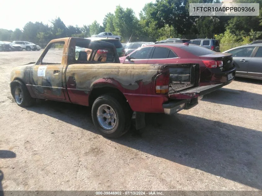 1993 Ford Ranger VIN: 1FTCR10A0PPB09366 Lot: 39846902