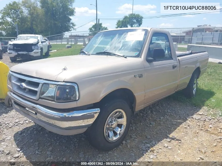 1993 Ford Ranger VIN: 1FTCR10U4PUC88006 Lot: 40051362