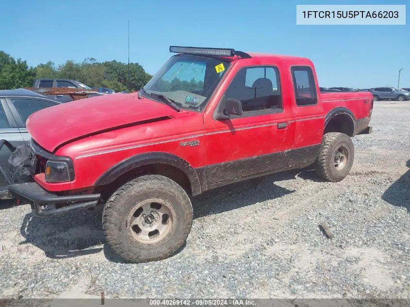 1993 Ford Ranger Super Cab VIN: 1FTCR15U5PTA66203 Lot: 40269142