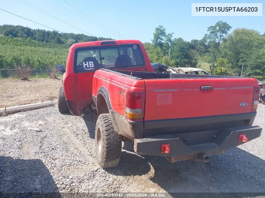 1993 Ford Ranger Super Cab VIN: 1FTCR15U5PTA66203 Lot: 40269142