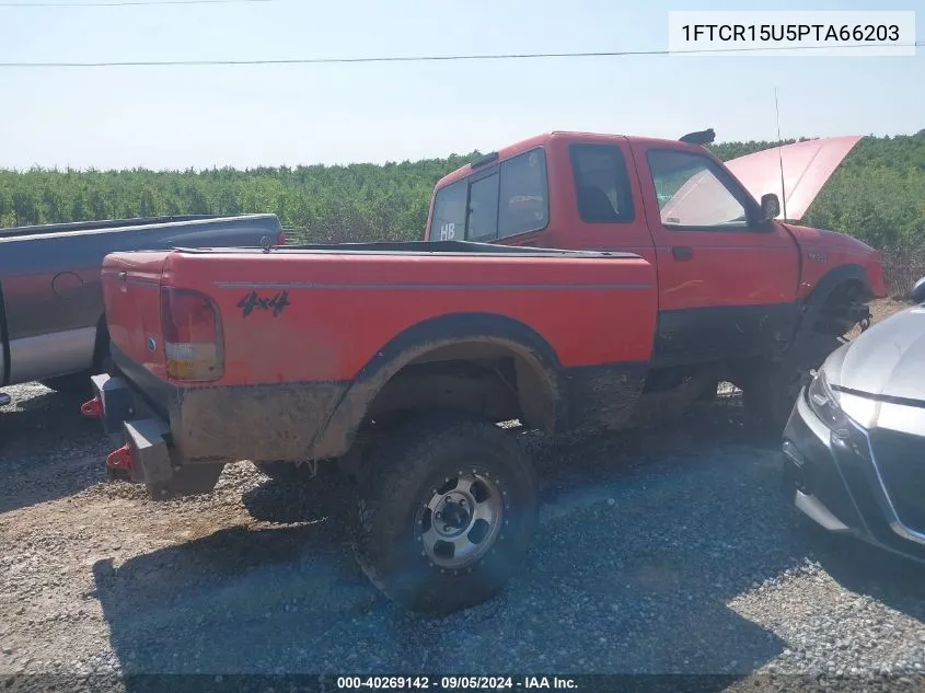 1993 Ford Ranger Super Cab VIN: 1FTCR15U5PTA66203 Lot: 40269142