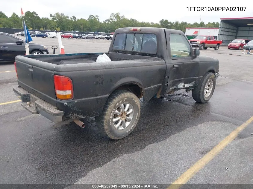 1FTCR10A0PPA02107 1993 Ford Ranger