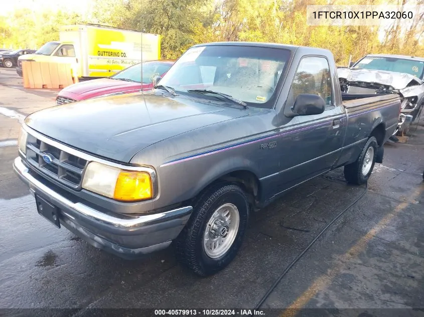 1993 Ford Ranger VIN: 1FTCR10X1PPA32060 Lot: 40579913