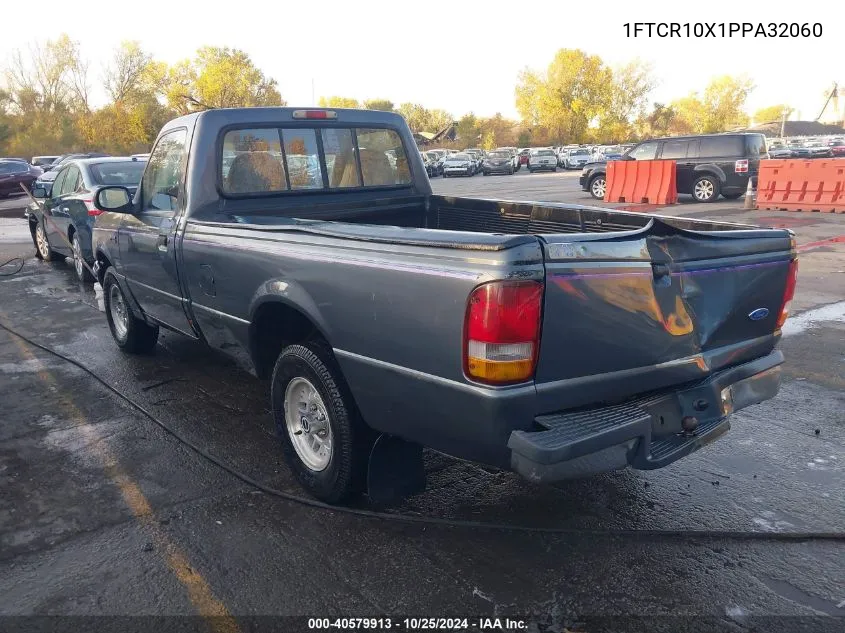 1993 Ford Ranger VIN: 1FTCR10X1PPA32060 Lot: 40579913