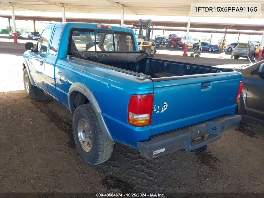 1993 Ford Ranger Super Cab VIN: 1FTDR15X6PPA91165 Lot: 40584674