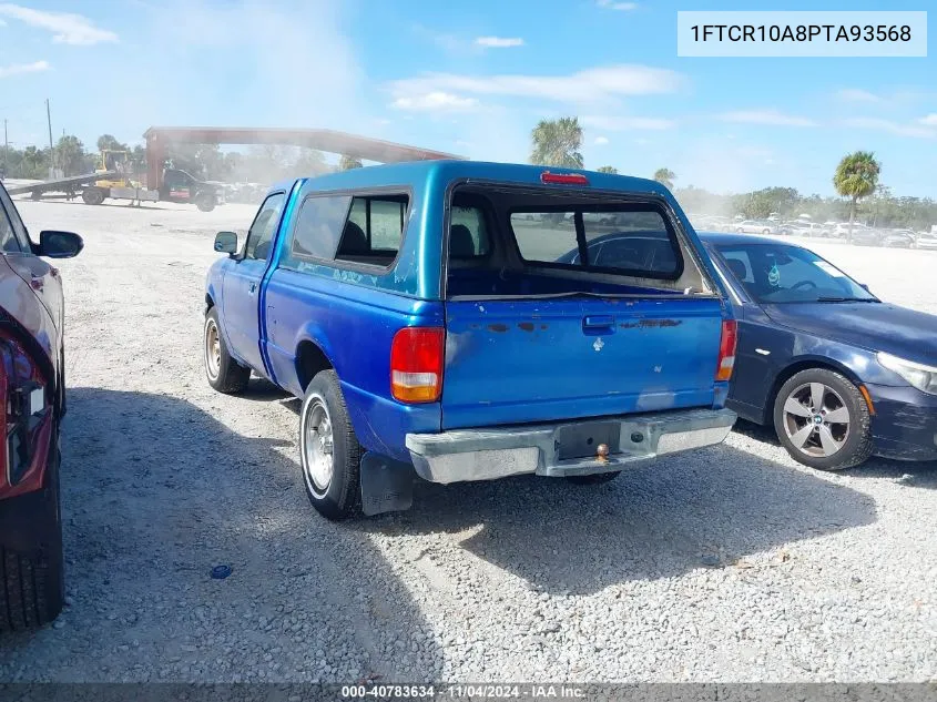 1993 Ford Ranger VIN: 1FTCR10A8PTA93568 Lot: 40783634