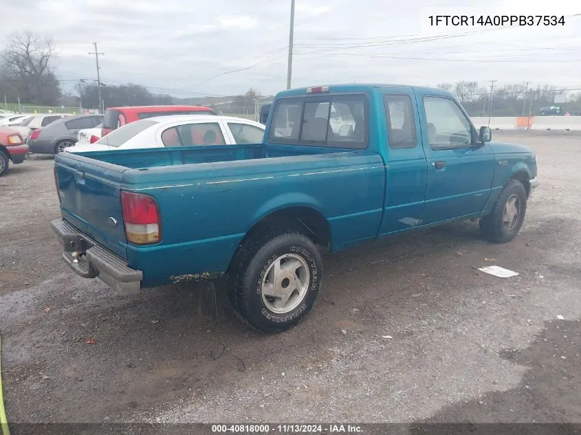 1FTCR14A0PPB37534 1993 Ford Ranger Super Cab