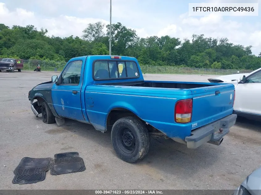 1FTCR10A0RPC49436 1994 Ford Ranger