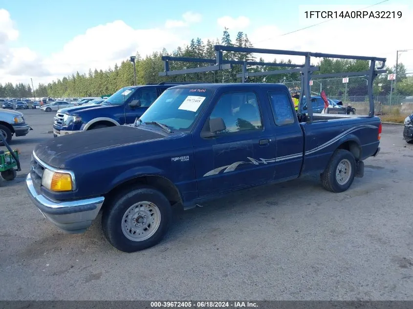 1FTCR14A0RPA32219 1994 Ford Ranger Super Cab