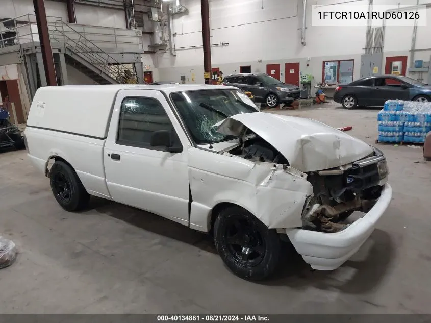 1994 Ford Ranger VIN: 1FTCR10A1RUD60126 Lot: 40134881