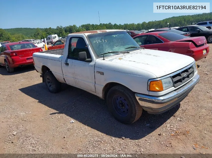 1994 Ford Ranger VIN: 1FTCR10A3RUE82194 Lot: 40205275