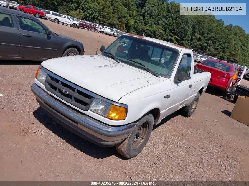 1994 Ford Ranger VIN: 1FTCR10A3RUE82194 Lot: 40205275