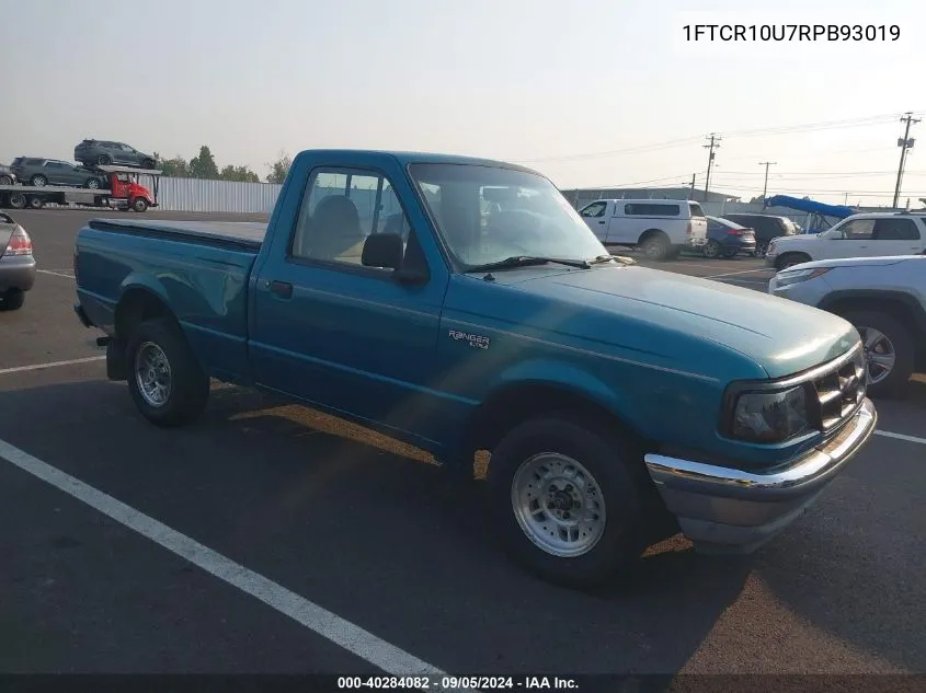 1FTCR10U7RPB93019 1994 Ford Ranger