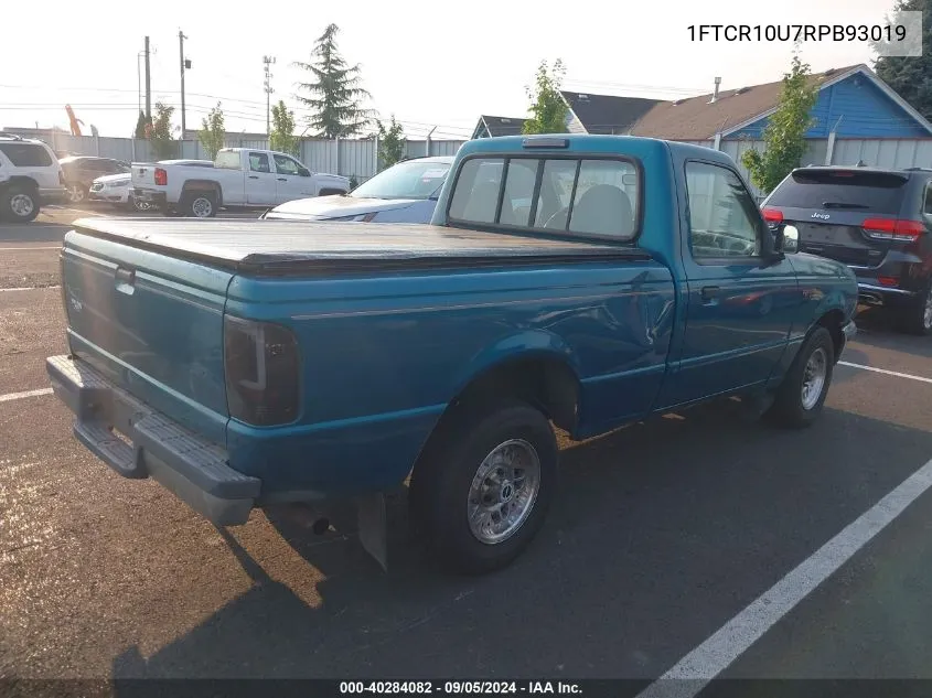 1FTCR10U7RPB93019 1994 Ford Ranger