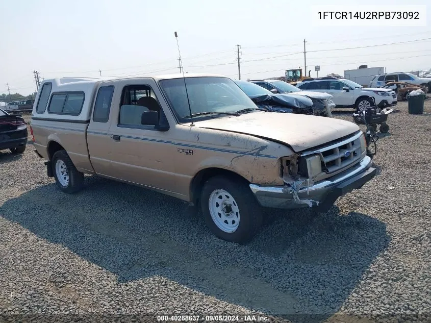 1994 Ford Ranger Super Cab VIN: 1FTCR14U2RPB73092 Lot: 40288637