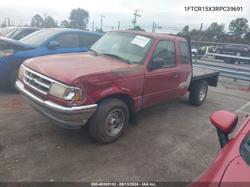 1994 Ford Ranger Super Cab VIN: 1FTCR15X3RPC39691 Lot: 40300102