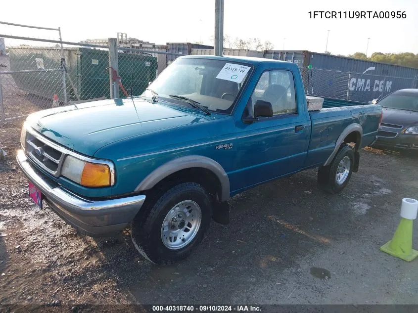 1994 Ford Ranger VIN: 1FTCR11U9RTA00956 Lot: 40318740