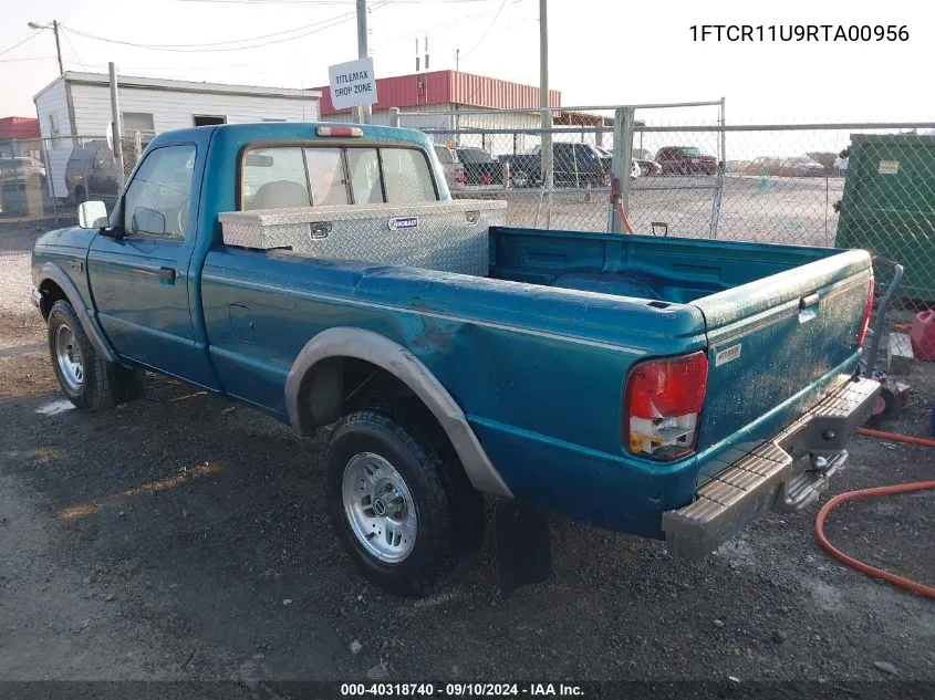 1994 Ford Ranger VIN: 1FTCR11U9RTA00956 Lot: 40318740