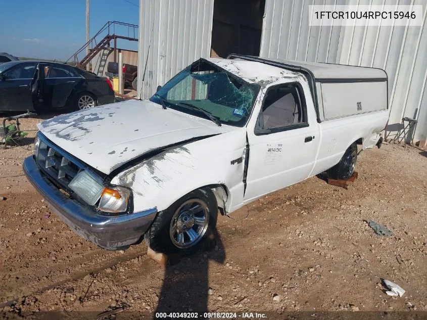 1994 Ford Ranger VIN: 1FTCR10U4RPC15946 Lot: 40349202