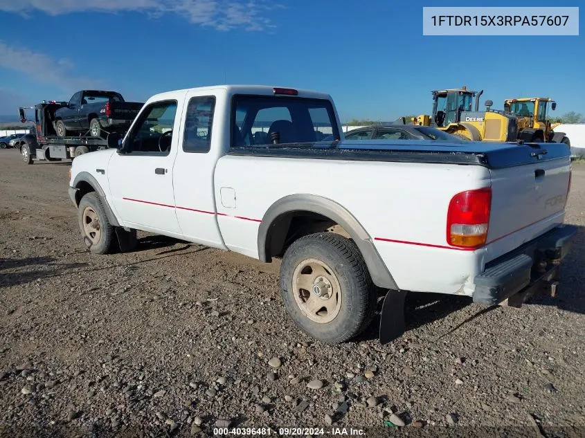 1994 Ford Ranger Super Cab VIN: 1FTDR15X3RPA57607 Lot: 40396481