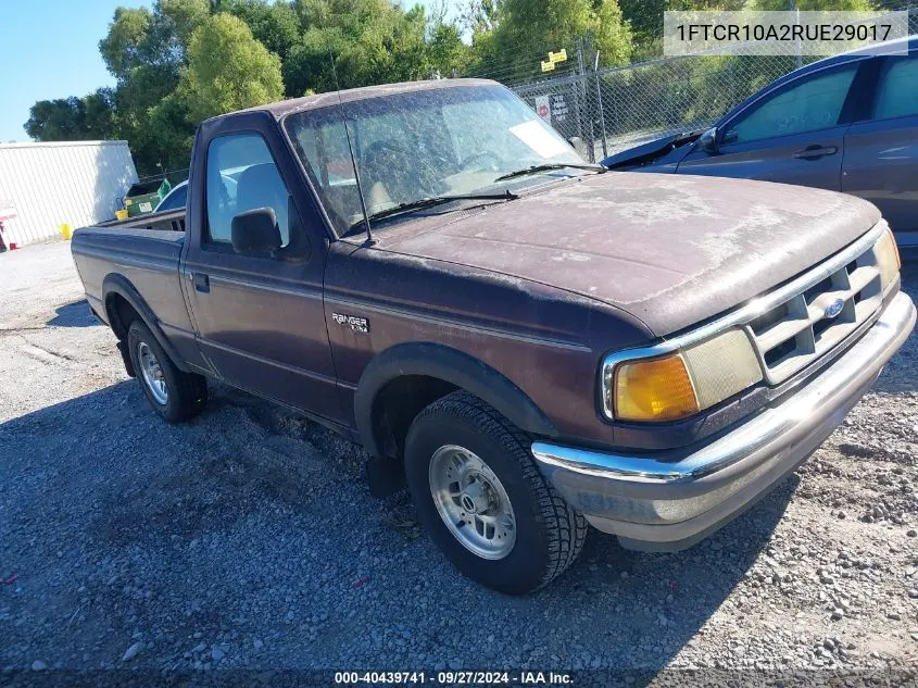 1994 Ford Ranger VIN: 1FTCR10A2RUE29017 Lot: 40439741