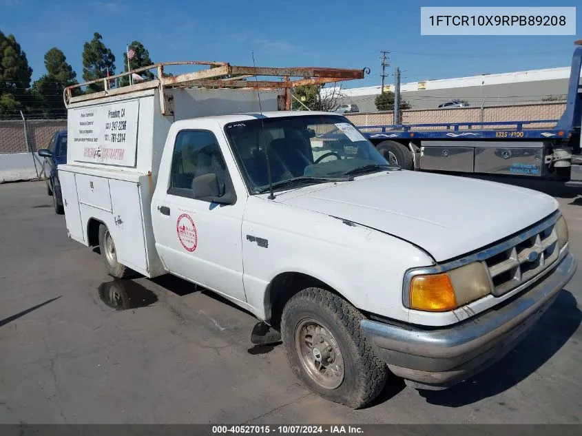 1994 Ford Ranger VIN: 1FTCR10X9RPB89208 Lot: 40527015