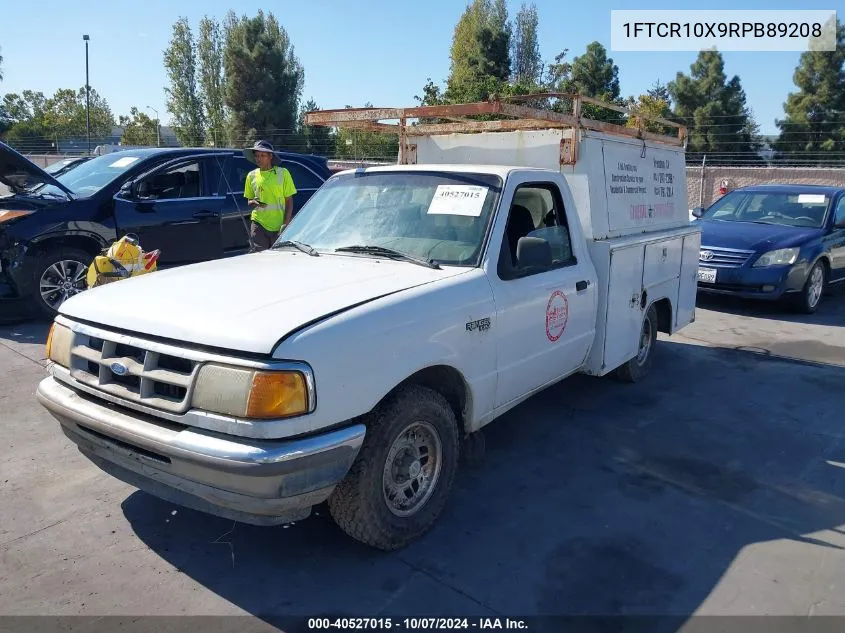 1994 Ford Ranger VIN: 1FTCR10X9RPB89208 Lot: 40527015