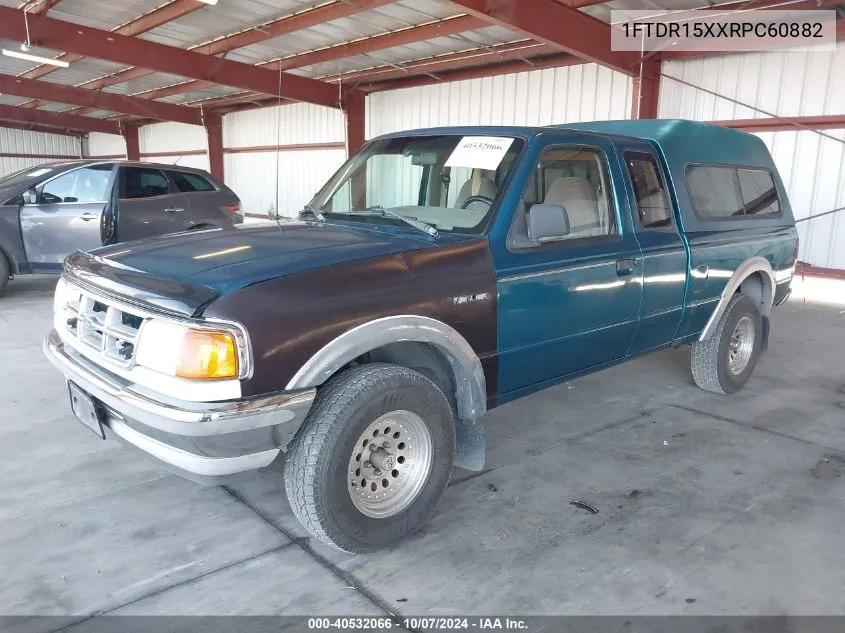 1994 Ford Ranger Super Cab VIN: 1FTDR15XXRPC60882 Lot: 40532066