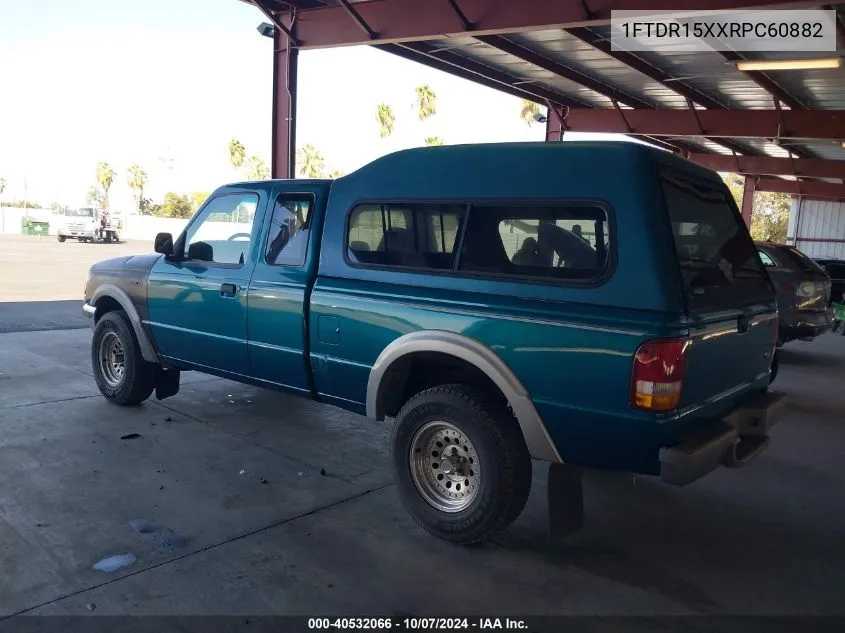 1994 Ford Ranger Super Cab VIN: 1FTDR15XXRPC60882 Lot: 40532066