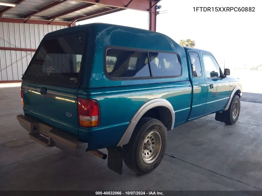 1994 Ford Ranger Super Cab VIN: 1FTDR15XXRPC60882 Lot: 40532066