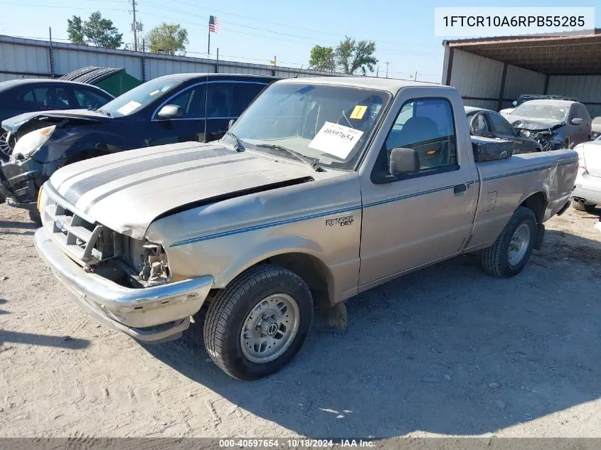 1994 Ford Ranger VIN: 1FTCR10A6RPB55285 Lot: 40597654