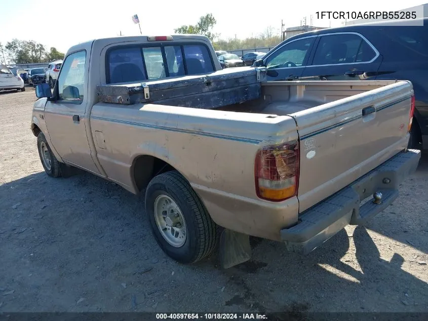 1994 Ford Ranger VIN: 1FTCR10A6RPB55285 Lot: 40597654