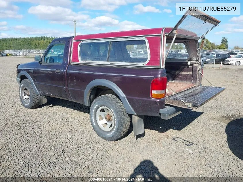 1994 Ford Ranger VIN: 1FTCR11U7RUE55279 Lot: 40610021