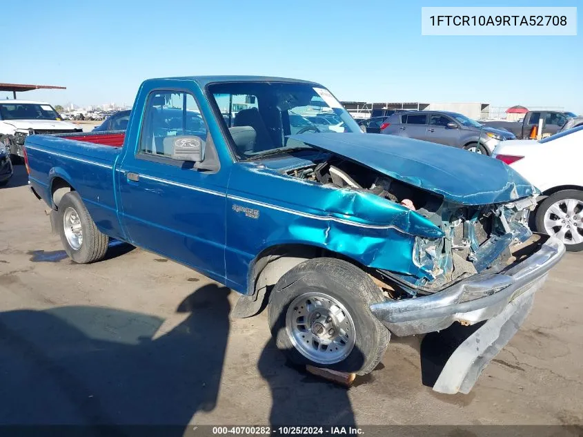 1994 Ford Ranger VIN: 1FTCR10A9RTA52708 Lot: 40700282