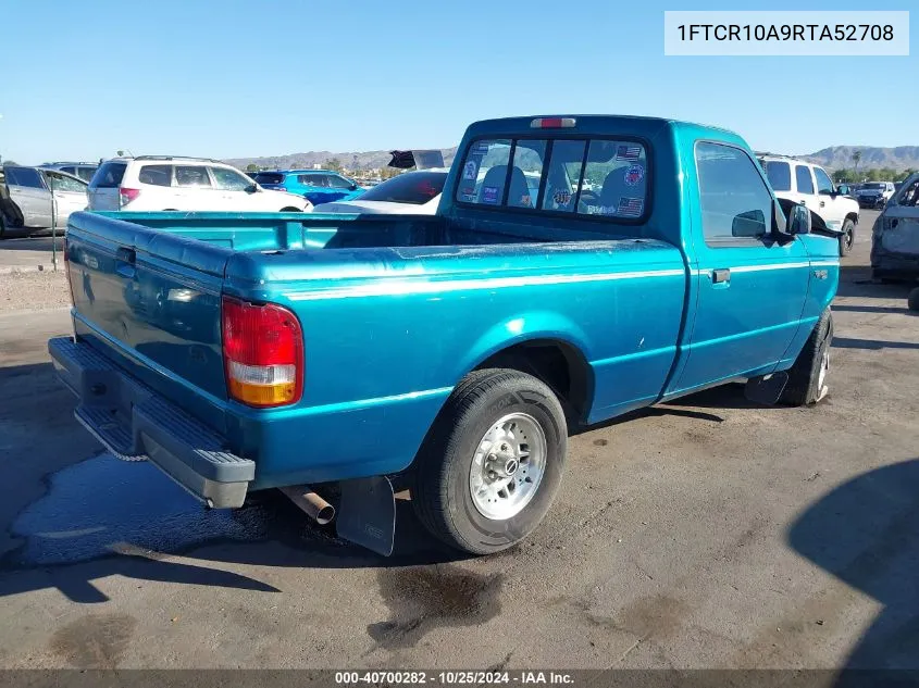 1994 Ford Ranger VIN: 1FTCR10A9RTA52708 Lot: 40700282