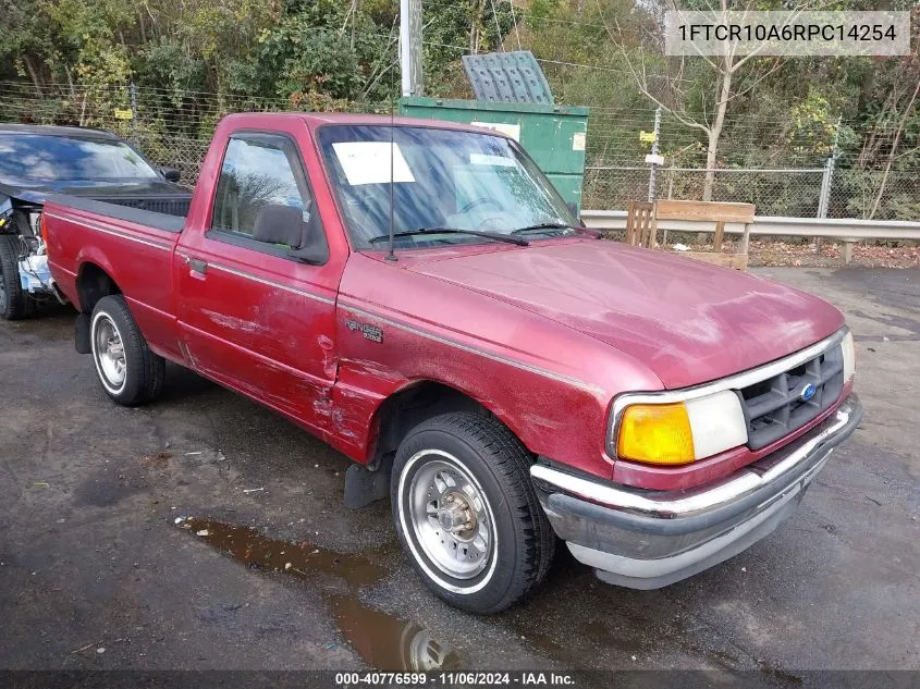 1994 Ford Ranger VIN: 1FTCR10A6RPC14254 Lot: 40776599