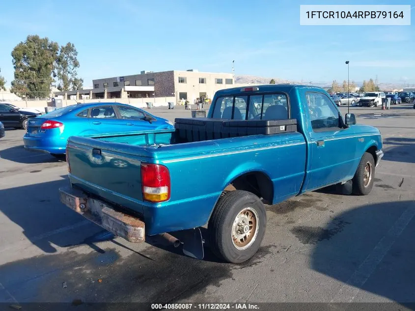 1994 Ford Ranger VIN: 1FTCR10A4RPB79164 Lot: 40850087