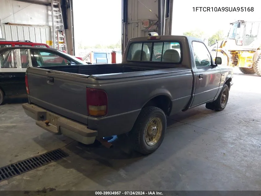 1995 Ford Ranger VIN: 1FTCR10A9SUA95168 Lot: 39934957