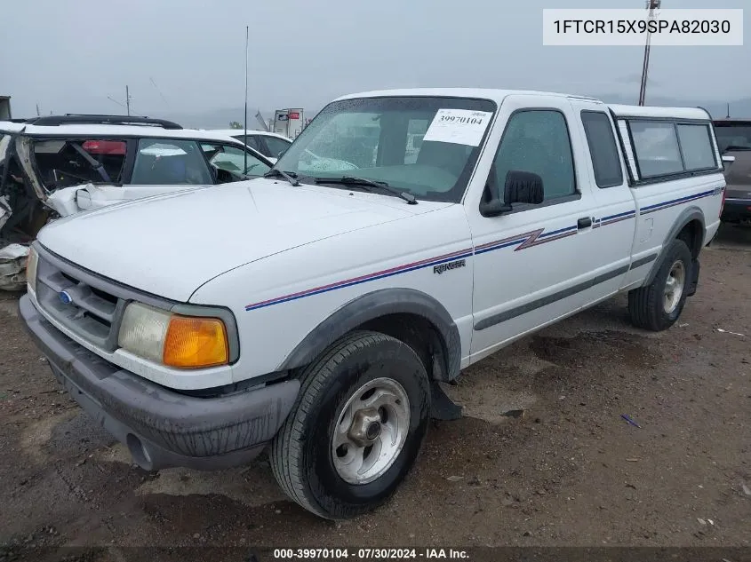 1995 Ford Ranger Super Cab VIN: 1FTCR15X9SPA82030 Lot: 39970104