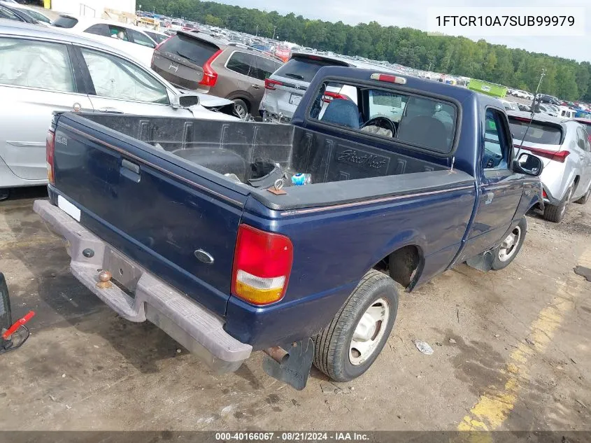 1995 Ford Ranger VIN: 1FTCR10A7SUB99979 Lot: 40166067