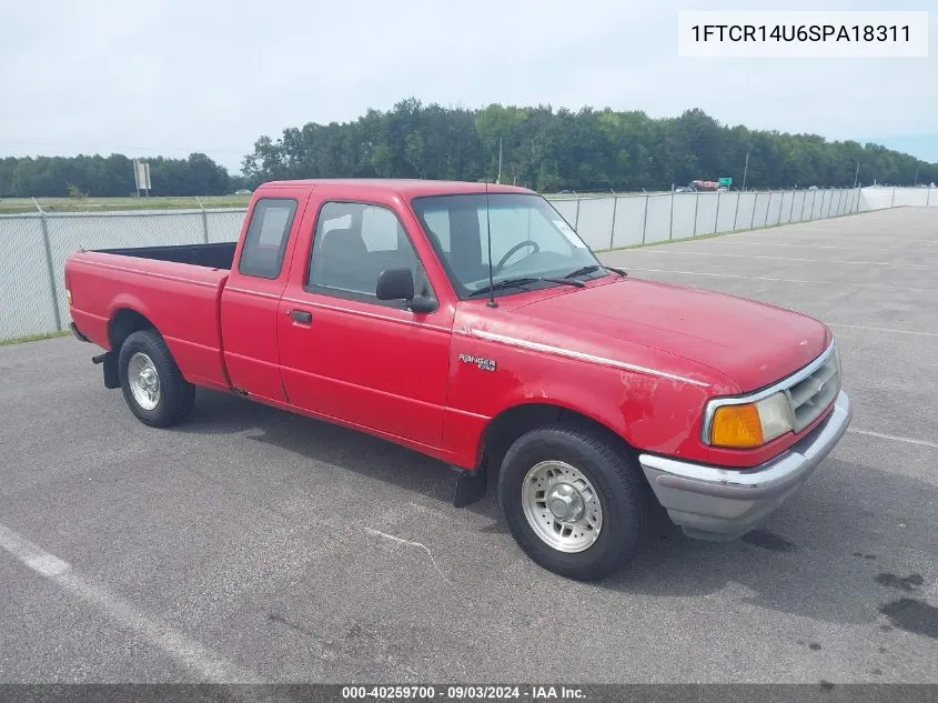 1995 Ford Ranger Super Cab VIN: 1FTCR14U6SPA18311 Lot: 40259700