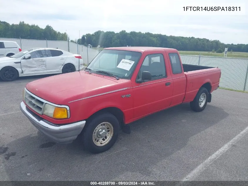 1995 Ford Ranger Super Cab VIN: 1FTCR14U6SPA18311 Lot: 40259700